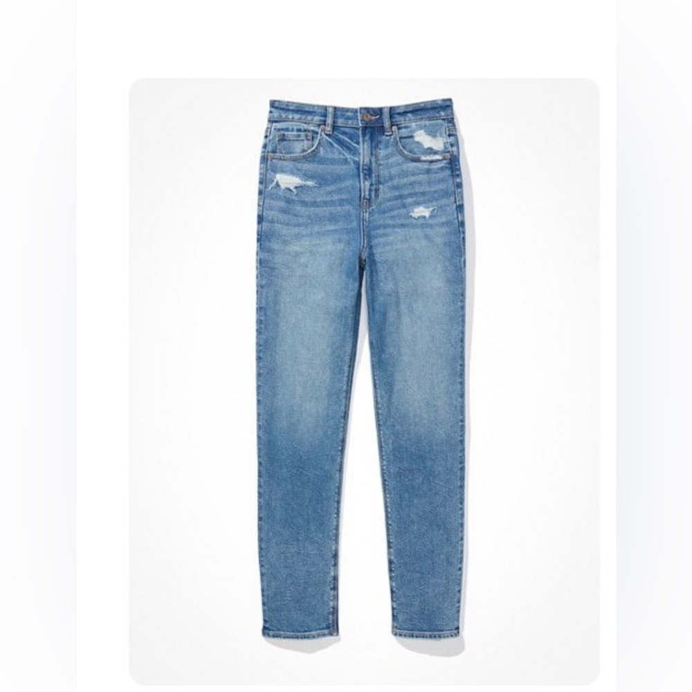 American Eagle Stretch Mom Straight Jean